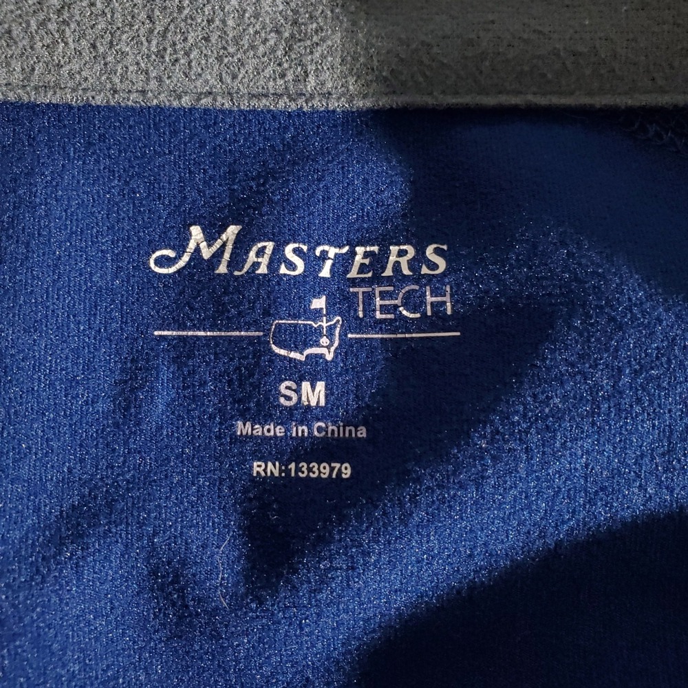Masters Tech Quarter Zip Pullover Jacket Mens Sma… - image 6